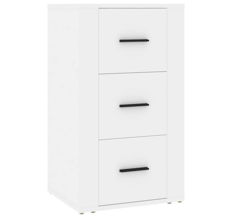 vidaXL Sideboard Sideboard Weiß 40x33x70 cm Spanplatte Kommode Schubladen von vidaXL