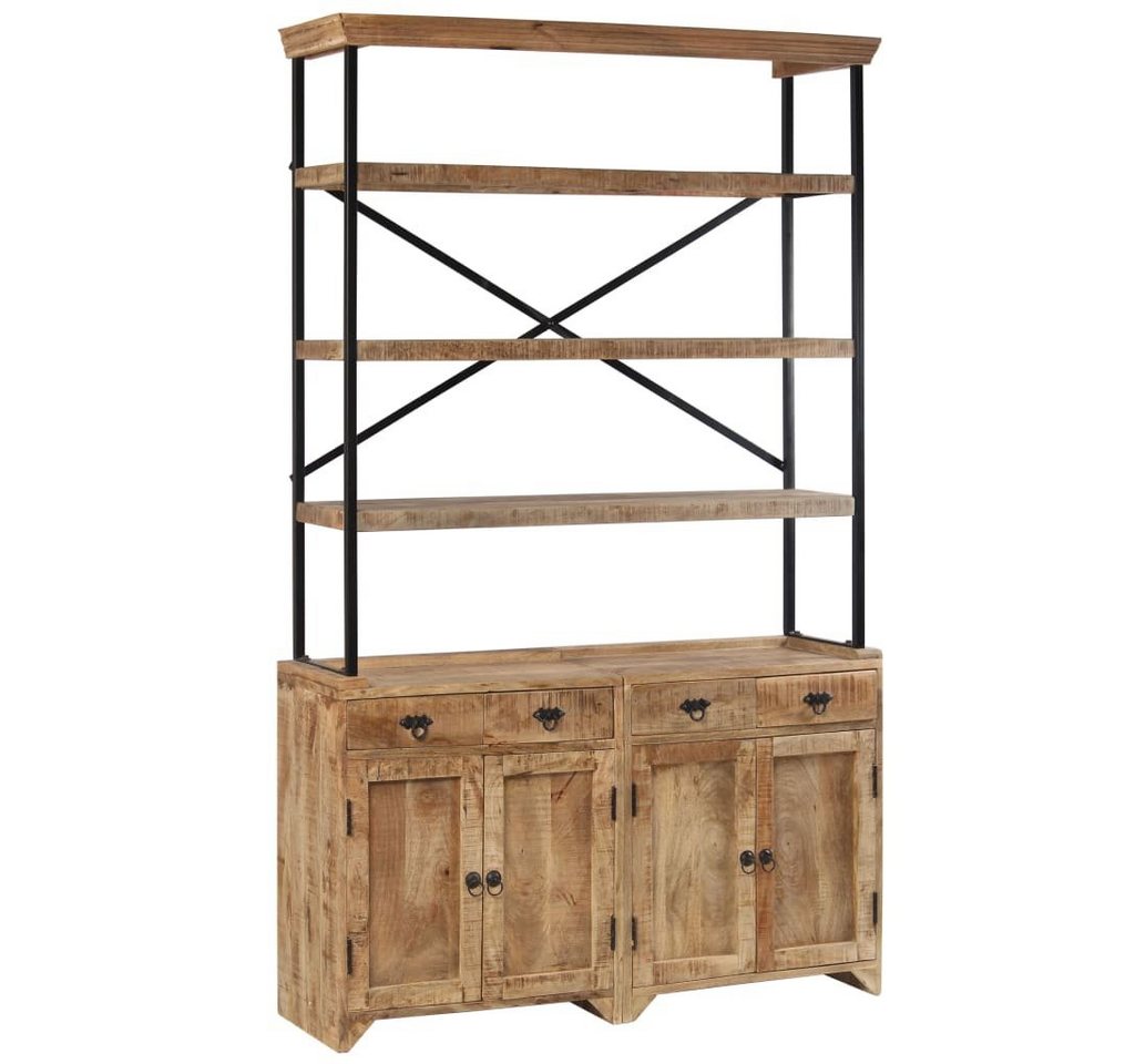 vidaXL Sideboard Sideboard mit Einlegeböden holz Massiv 120 x 35 x 200 cm (1 St) von vidaXL
