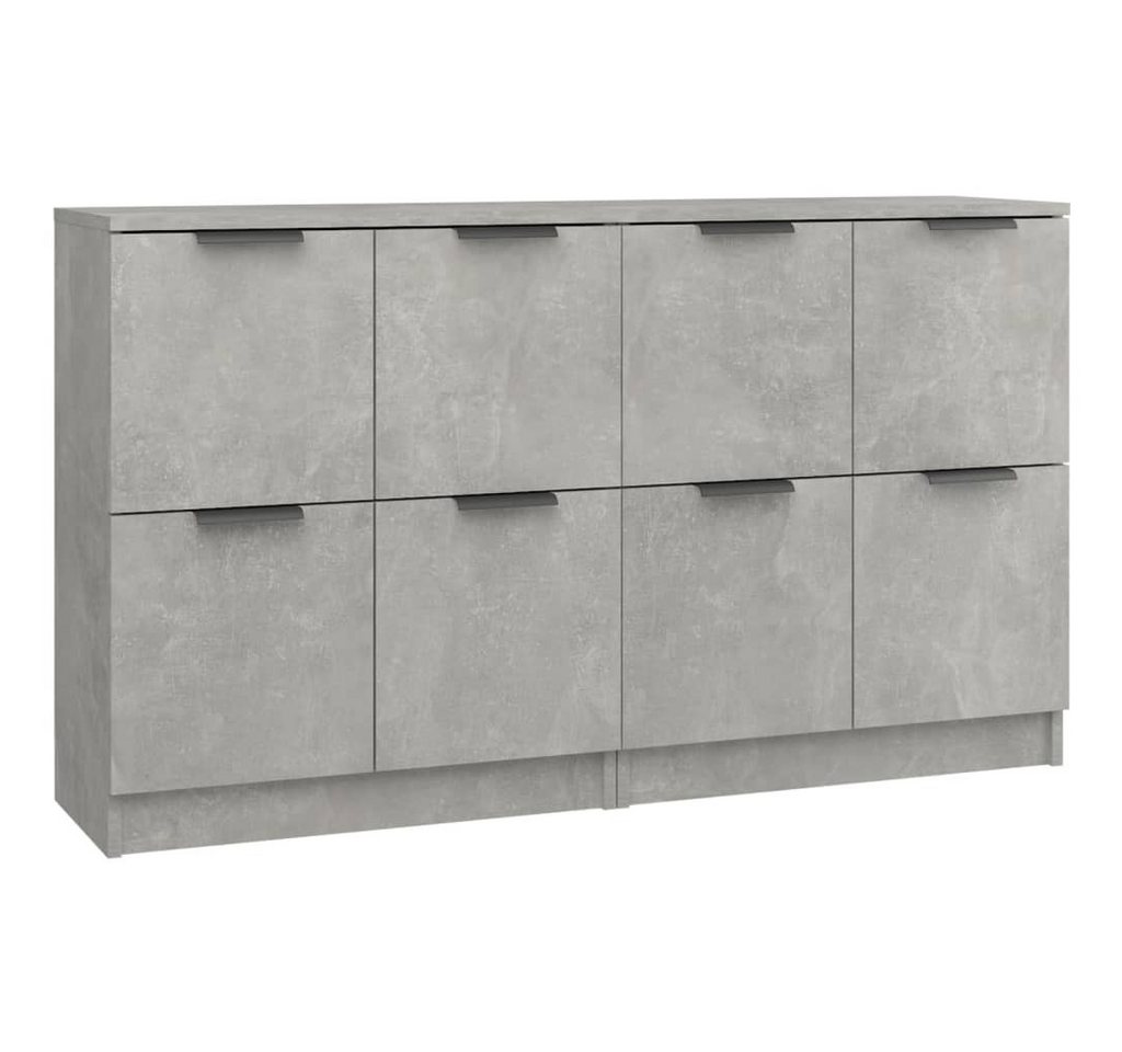 vidaXL Sideboard Sideboards 2 Stk Betongrau 60x30x70 cm Spanplatte Anrichte Kommode vidaXL Sideboard Sideboards 2 Stk Betongrau 60x30x70 cm Spanplatte Anrichte Kommode von vidaXL