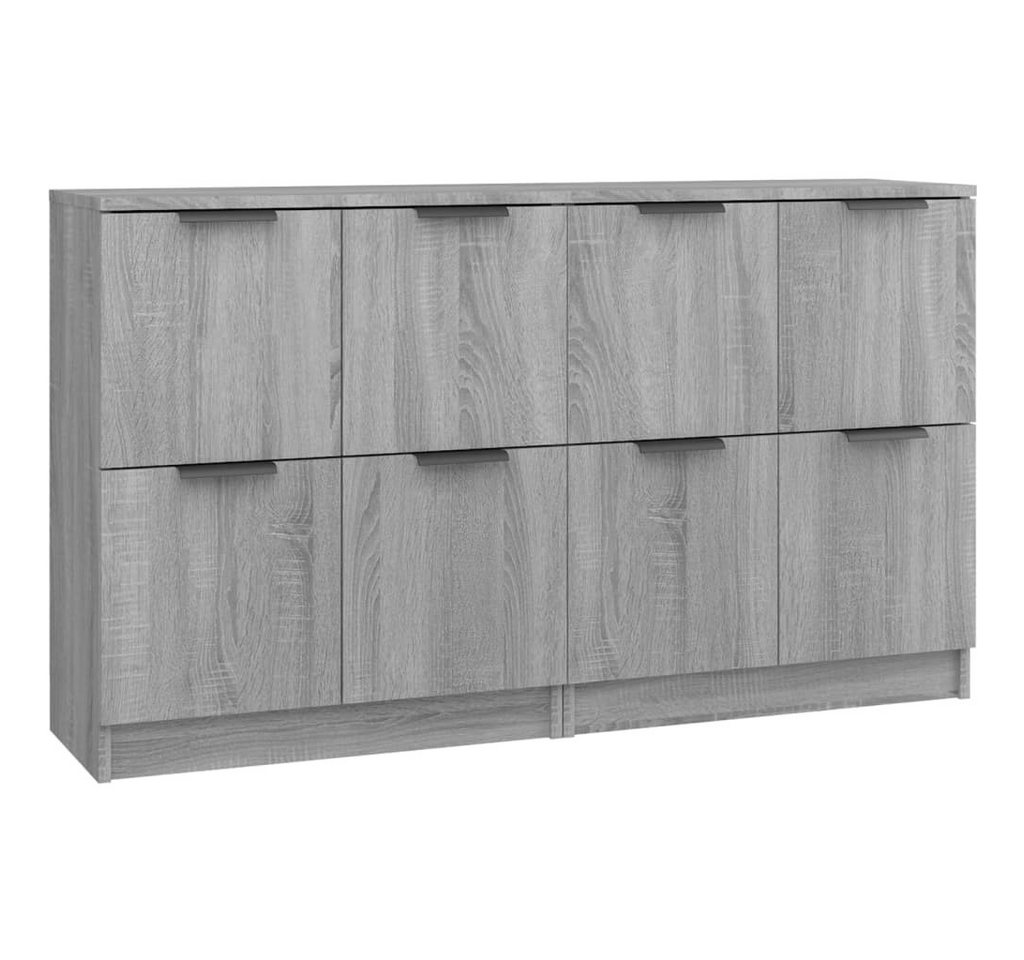 vidaXL Sideboard Sideboards 2 Stk Grau Sonoma 60x30x70 cm Spanplatte Anrichte Kommode vidaXL Sideboard Sideboards 2 Stk Grau Sonoma 60x30x70 cm Spanplatte Anrichte Kommode von vidaXL