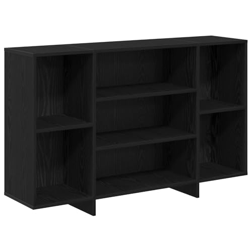 vidaXL Sideboard in Schwarz Eiche, 120 x 30 x 75 cm. Hergestellt aus robustem, vielseitigem Holz. Modernes Design mit viel Stauraum. Ideal für den Innenbereich. Montage ist nötig vidaXL Sideboard in Schwarz Eiche, 120 x 30 x 75 cm. Hergestellt aus robustem, vielseitigem Holz. Modernes Design mit viel Stauraum. Ideal für den Innenbereich. Montage ist nötig von vidaXL