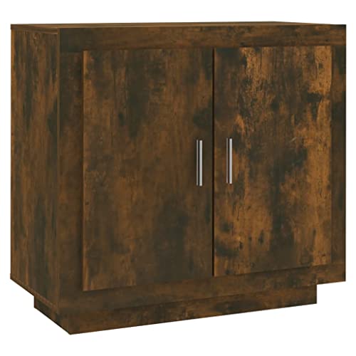 vidaXL Sideboard mit 2 Türen Kommode Anrichte Schrank Beistellschrank Mehrzweckschrank Standschrank Räuchereiche 80x40x75cm Holzwerkstoff vidaXL Sideboard mit 2 Türen Kommode Anrichte Schrank Beistellschrank Mehrzweckschrank Standschrank Räuchereiche 80x40x75cm Holzwerkstoff von vidaXL