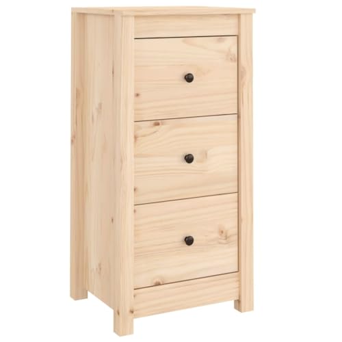 vidaXL Sideboard mit Schubladen Kommode Anrichte Schrank Beistellschrank Mehrzweckschrank Schubladenschrank 40x35x80cm Massivholz Kiefer vidaXL Sideboard mit Schubladen Kommode Anrichte Schrank Beistellschrank Mehrzweckschrank Schubladenschrank 40x35x80cm Massivholz Kiefer von vidaXL