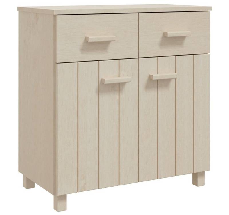 vidaXL Sideboard, Kommode HAMAR Honigbraun 79x40x80 cm Massivholz Kiefer von vidaXL