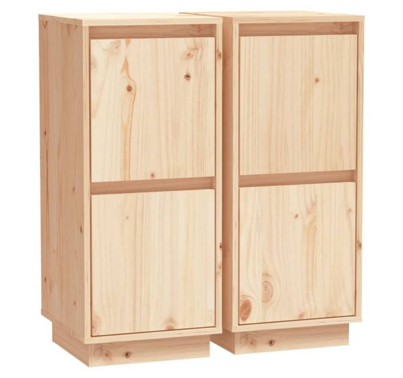 vidaXL Sideboard, Kommoden 2 Stk. 31,5x34x75 cm Massivholz Kiefer vidaXL Sideboard, Kommoden 2 Stk. 31,5x34x75 cm Massivholz Kiefer von vidaXL