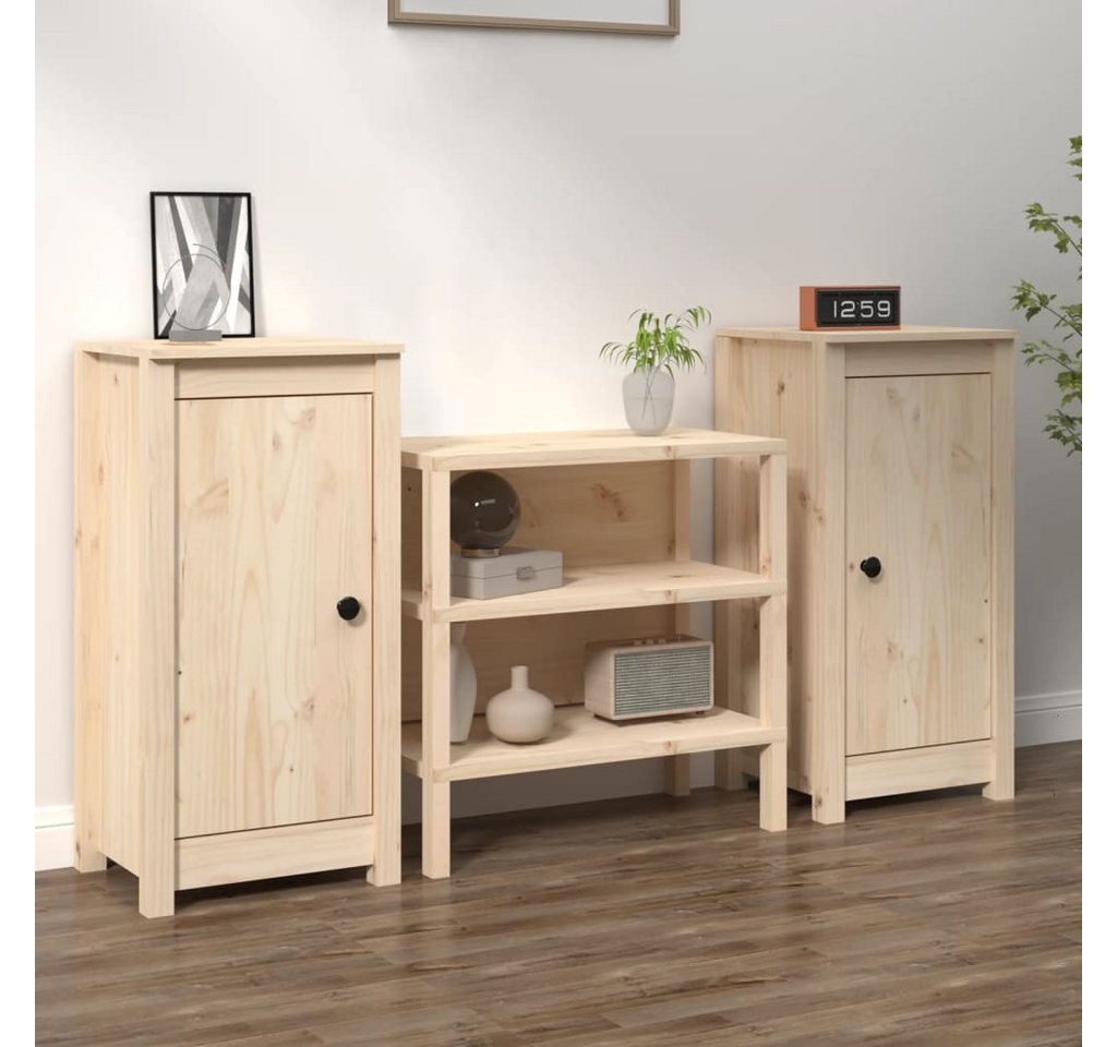 vidaXL Sideboard, Kommoden 2 Stk. 40x35x80 cm Massivholz Kiefer vidaXL Sideboard, Kommoden 2 Stk. 40x35x80 cm Massivholz Kiefer von vidaXL