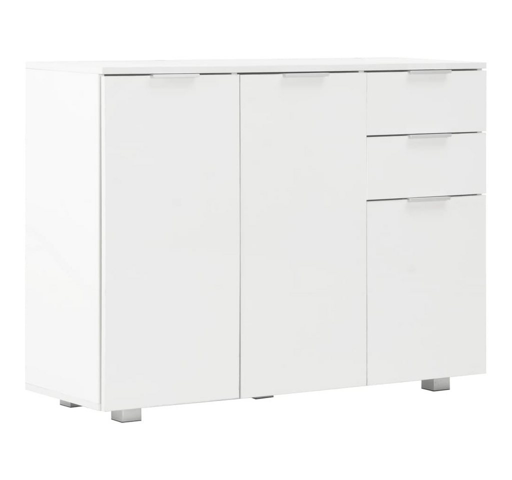 vidaXL Sideboard, Kommode Hochglanz-Weiß 107x35x80,5 cm vidaXL Sideboard, Kommode Hochglanz-Weiß 107x35x80,5 cm von vidaXL