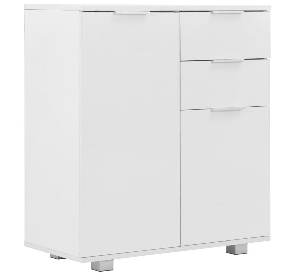 vidaXL Sideboard, Kommode Hochglanz-Weiß 71x35x80 cm Holzwerkstoff vidaXL Sideboard, Kommode Hochglanz-Weiß 71x35x80 cm Holzwerkstoff von vidaXL