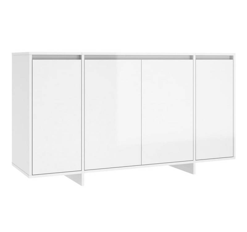 vidaXL Sideboard, Kommode Hochglanz-Weiß 135x41x75 cm Holzwerkstoff vidaXL Sideboard, Kommode Hochglanz-Weiß 135x41x75 cm Holzwerkstoff von vidaXL