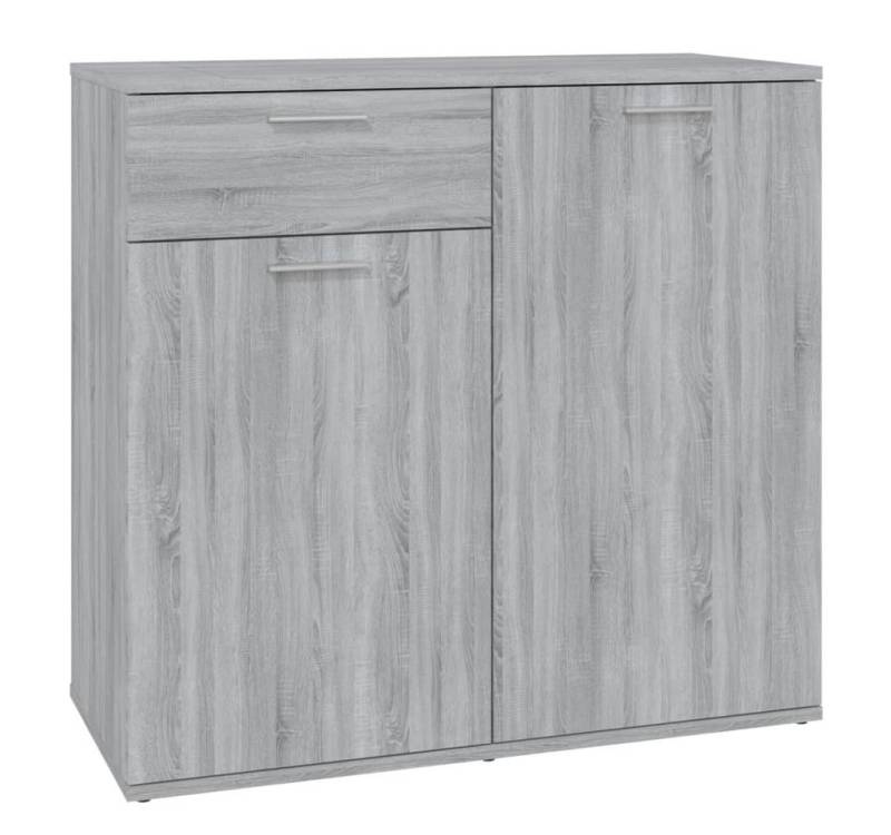 vidaXL Sideboard, Kommode Grau Sonoma 80x36x75 cm Holzwerkstoff vidaXL Sideboard, Kommode Grau Sonoma 80x36x75 cm Holzwerkstoff von vidaXL