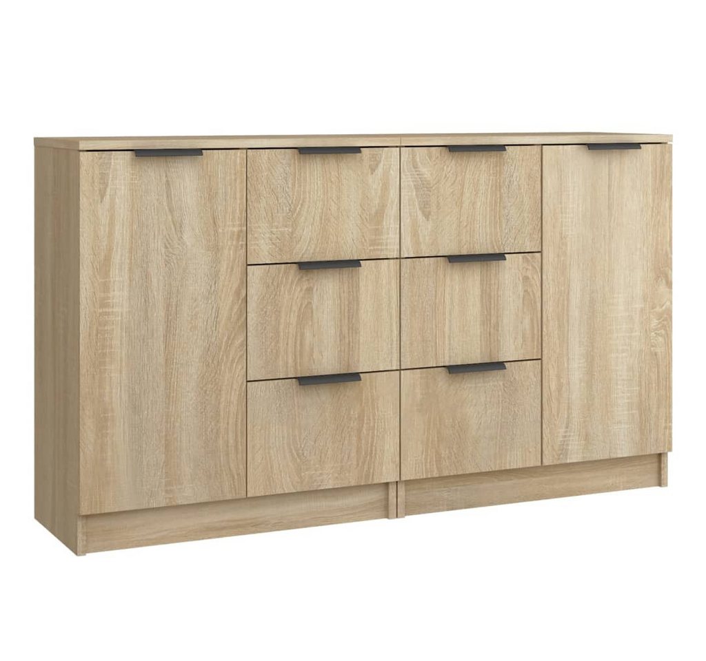 vidaXL Sideboard, Kommoden 2 Stk. Sonoma-Eiche 60x30x70 cm Holzwerkstoff vidaXL Sideboard, Kommoden 2 Stk. Sonoma-Eiche 60x30x70 cm Holzwerkstoff von vidaXL