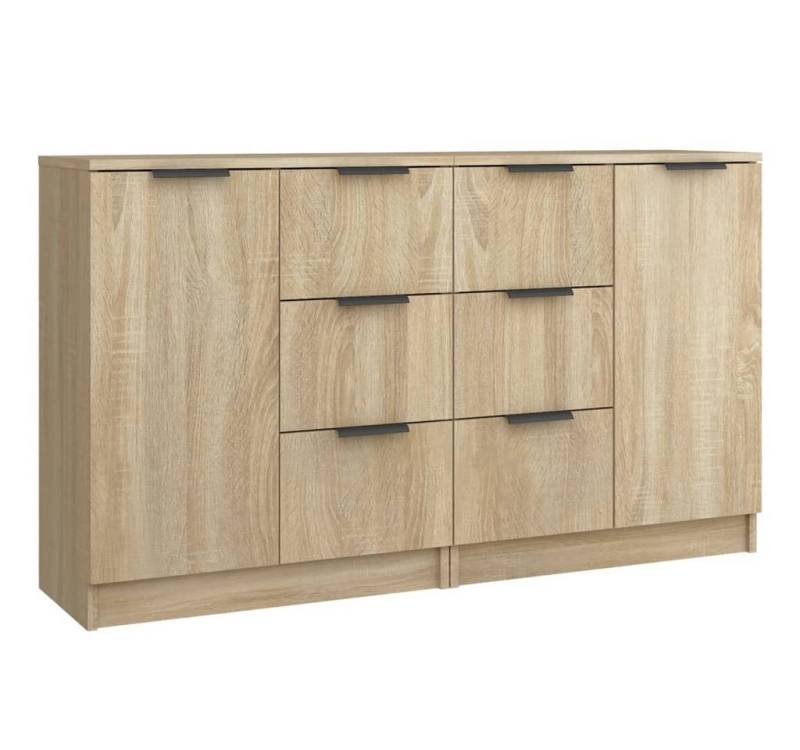 vidaXL Sideboard, Kommoden 2 Stk. Sonoma-Eiche 60x30x70 cm Holzwerkstoff vidaXL Sideboard, Kommoden 2 Stk. Sonoma-Eiche 60x30x70 cm Holzwerkstoff von vidaXL