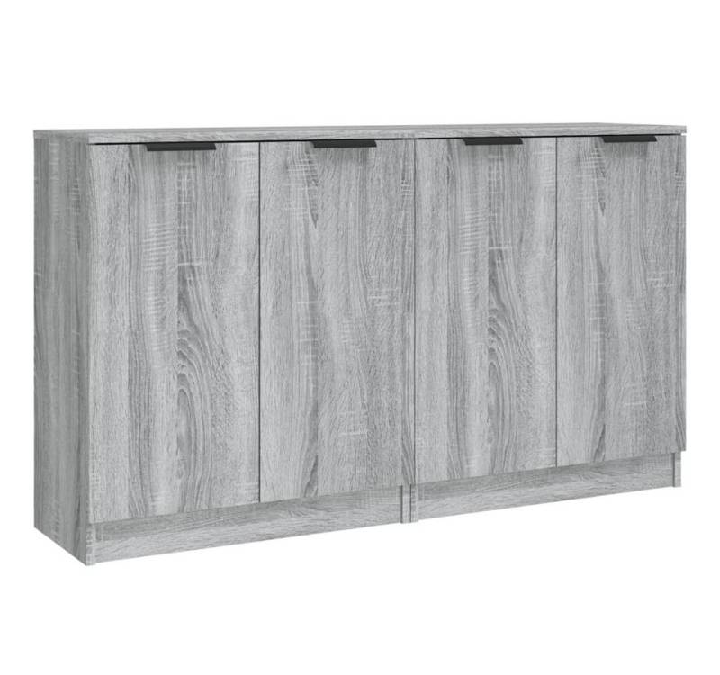 vidaXL Sideboard, Kommoden 2 Stk. Grau Sonoma 60x30x70 cm Holzwerkstoff von vidaXL