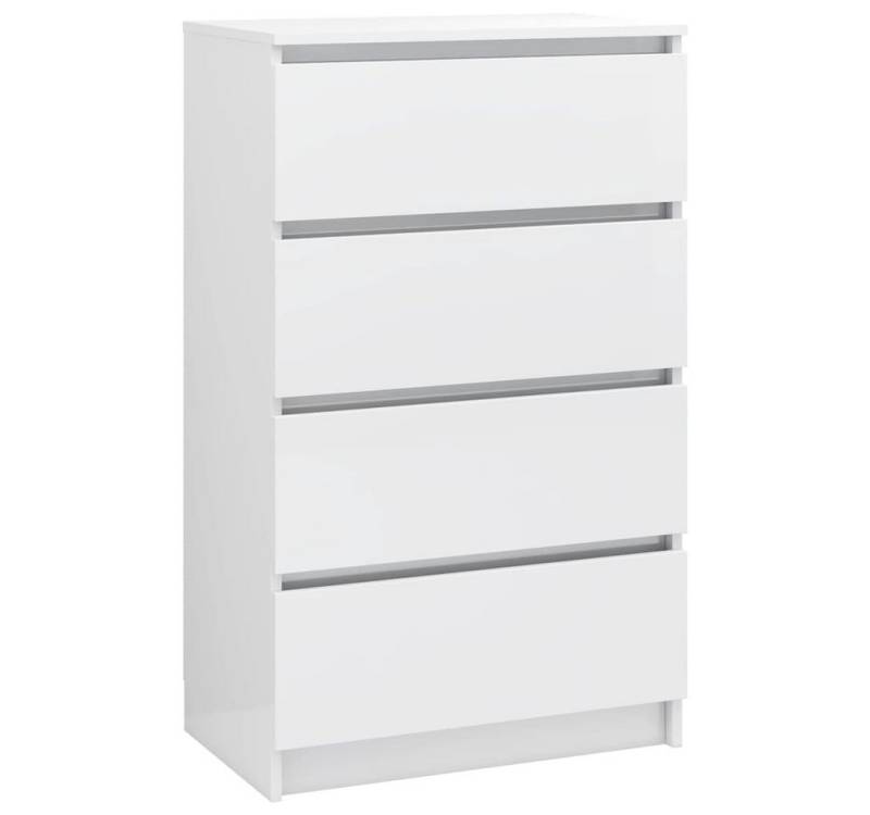 vidaXL Sideboard, Kommode Hochglanz-Weiß 60x35x98,5 cm Holzwerkstoff vidaXL Sideboard, Kommode Hochglanz-Weiß 60x35x98,5 cm Holzwerkstoff von vidaXL
