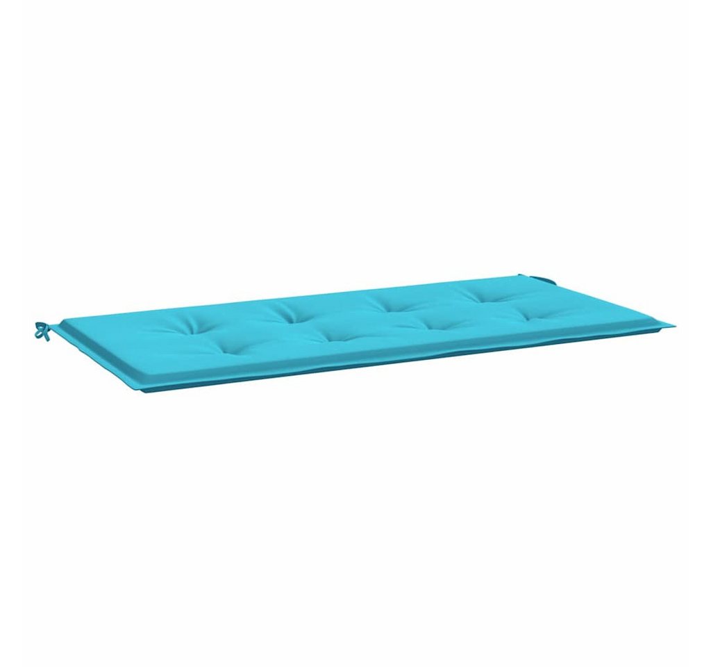 vidaXL Sitzauflage Gartenbank-Kissen Türkis 100 x 50 x 4 cm Oxford Stoff, (1 St) von vidaXL