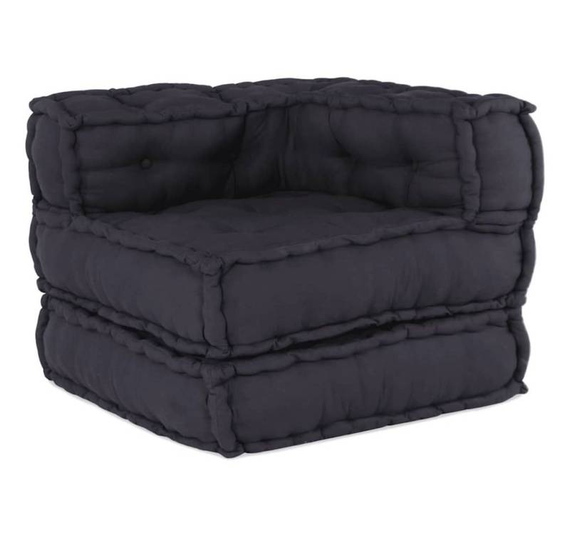 vidaXL Sitzauflage Modulares Sofaelement Anthrazit 70x70x54 cm Stoff, (1 St) von vidaXL