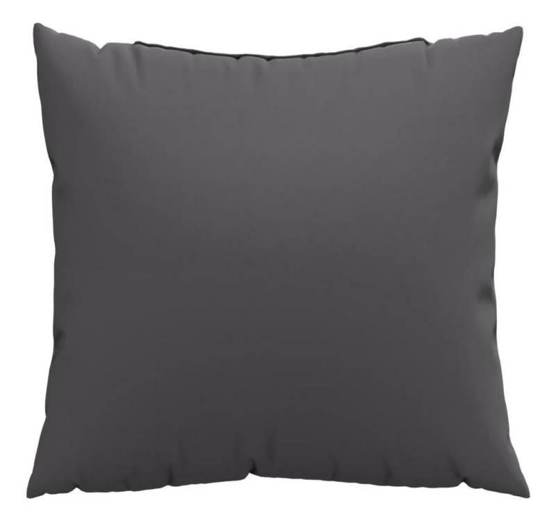vidaXL Sitzauflage Sofakissen 4 Stk. Anthrazit 40x40 cm Stoff, (4 St) von vidaXL