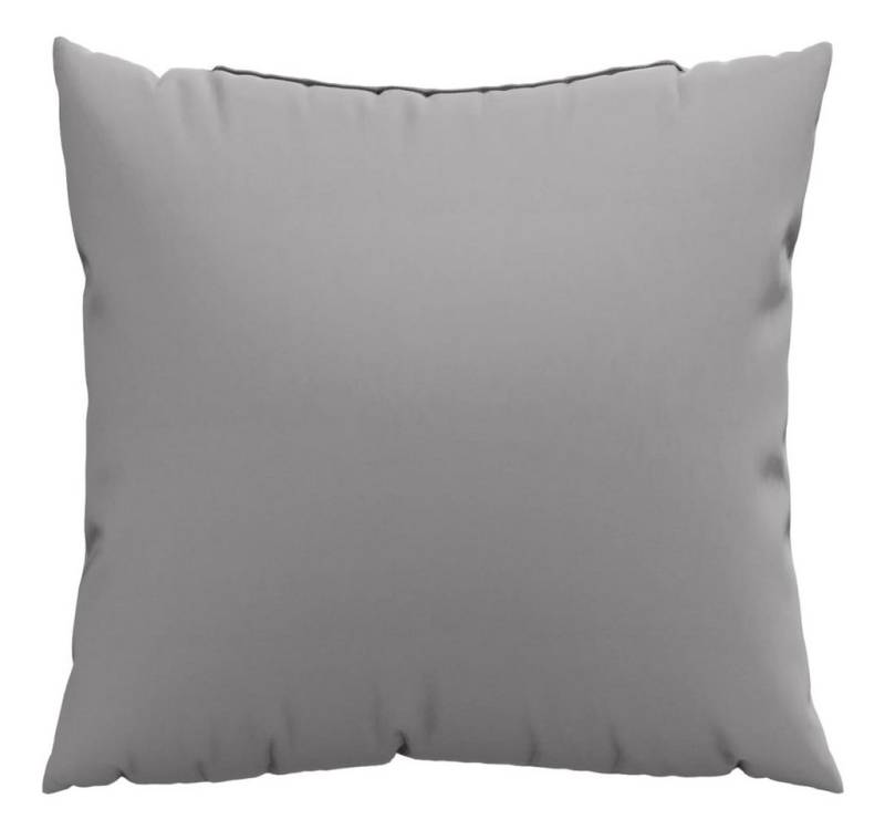 vidaXL Sitzauflage Sofakissen 4 Stk. Grau 40x40 cm Stoff, (1 St) von vidaXL