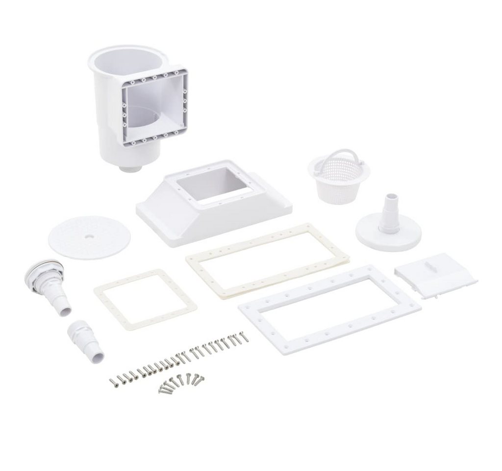 vidaXL Skimmer 11-tlg Breitmaul-Pool-Skimmer 34,3 x 25 x 30,5 cm Oberflächenskimmer vidaXL Skimmer 11-tlg Breitmaul-Pool-Skimmer 34,3 x 25 x 30,5 cm Oberflächenskimmer von vidaXL