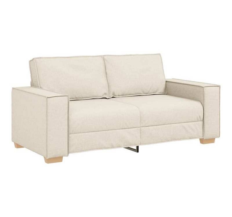 vidaXL Sofa 2-Sitzer Sofa Leinen 140 cm von vidaXL