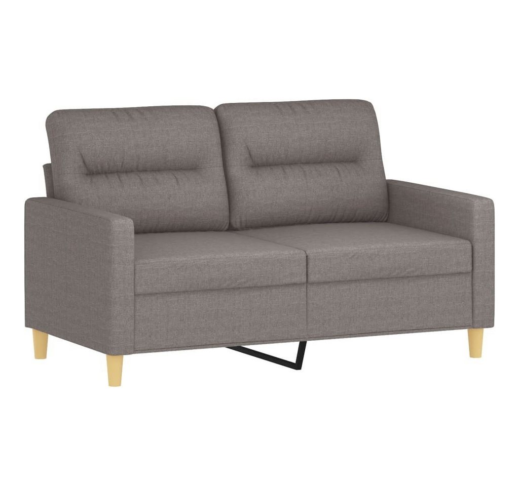 vidaXL Sofa 3-Sitzer-Sofa Taupe 180 cm Stoff von vidaXL