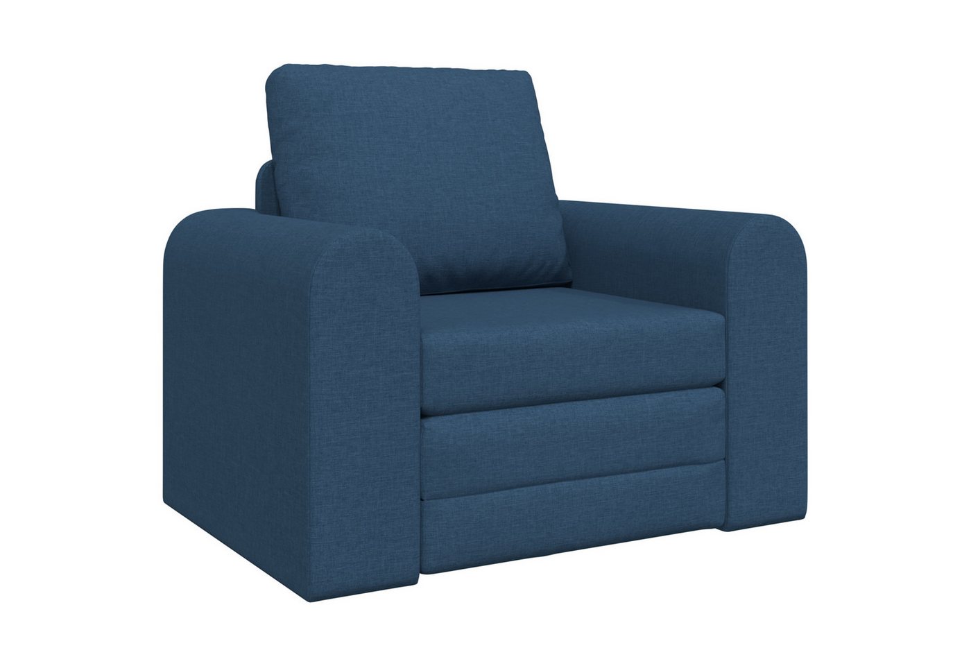 vidaXL Sofa Boden Schlafsofa 2-in-1 Blau 98x71x83 cm Stoff, 1 Teile vidaXL Sofa Boden Schlafsofa 2-in-1 Blau 98x71x83 cm Stoff, 1 Teile von vidaXL