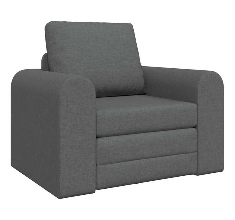 vidaXL Sofa Sofa Bett Dunkelgrau 98 x 71 x 83 cm Stoff, 1 Teile von vidaXL