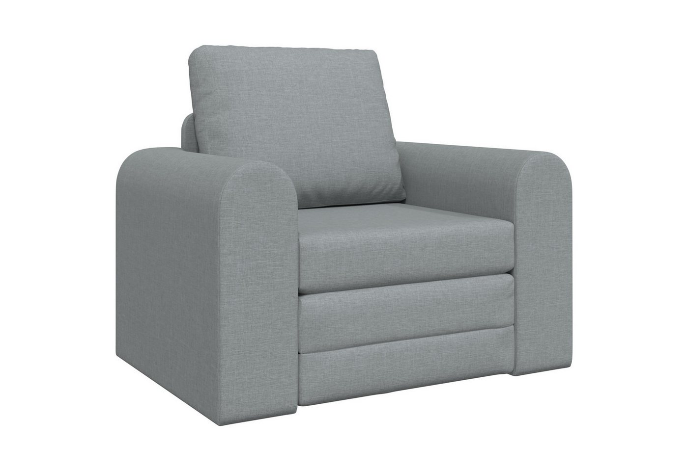 vidaXL Sofa Boden Schlafsofa 2-in-1 Hellgrau 98x71x83 cm Stoff, 1 Teile vidaXL Sofa Boden Schlafsofa 2-in-1 Hellgrau 98x71x83 cm Stoff, 1 Teile von vidaXL