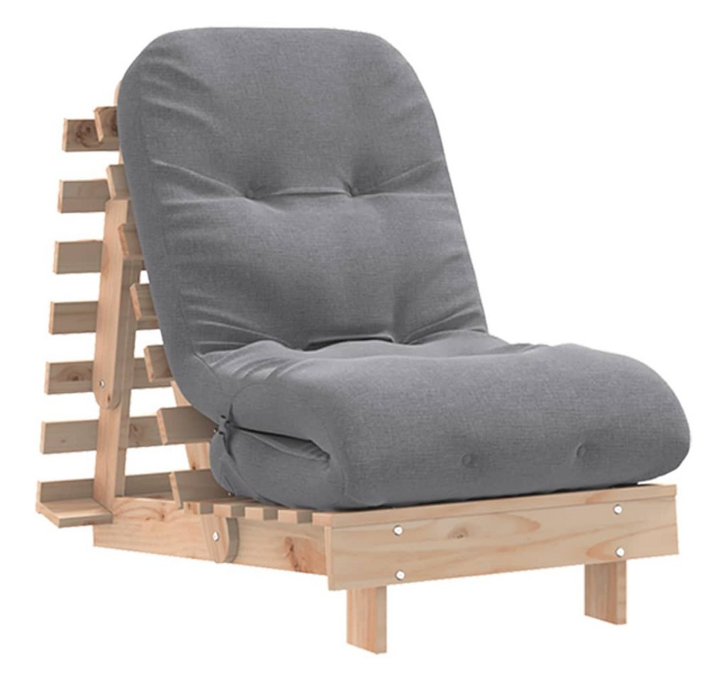 vidaXL Sofa Futon Schlafsofa mit Matratze 60x206x11 cm Massivholz Kiefer vidaXL Sofa Futon Schlafsofa mit Matratze 60x206x11 cm Massivholz Kiefer von vidaXL