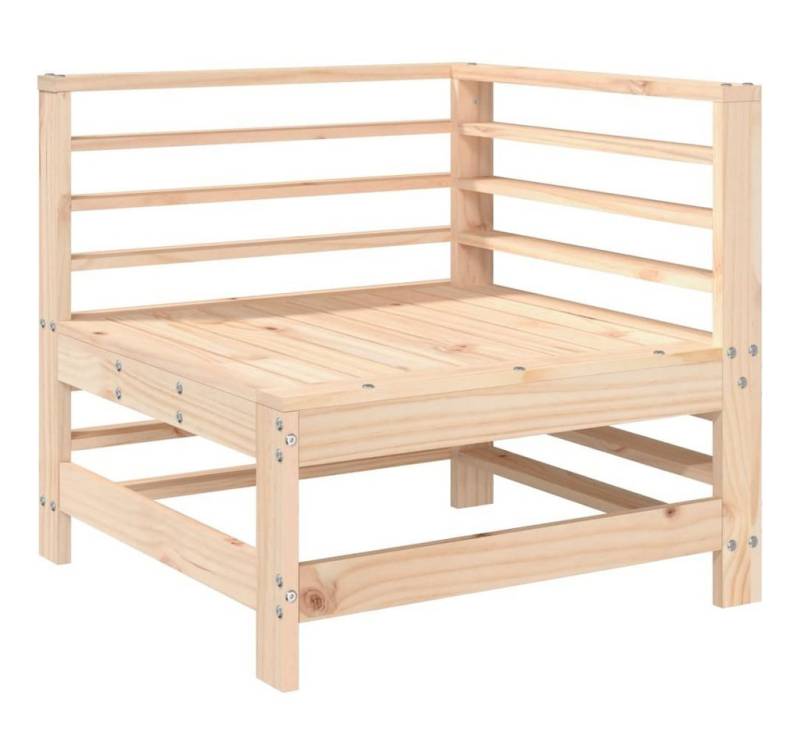 vidaXL Sofaelement Garten-Ecksofa Massivholz Kiefer (1 St) von vidaXL