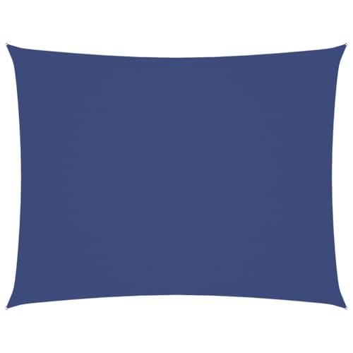 vidaXL Sonnensegel, Sonnenschutz Wasserfest Rechteckig, UV Schutz Sichtschutz für Terrasse Balkon Garten, Windschutz Regenschutz, Blau Oxford-Gewebe vidaXL Sonnensegel, Sonnenschutz Wasserfest Rechteckig, UV Schutz Sichtschutz für Terrasse Balkon Garten, Windschutz Regenschutz, Blau Oxford-Gewebe von vidaXL