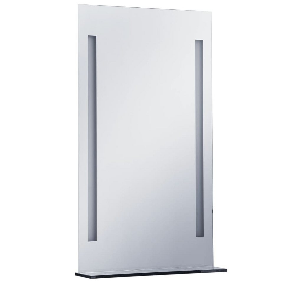 vidaXL Spiegel Badezimmer-Wandspiegel mit LED und Ablage 50×70 cm (1-St) von vidaXL