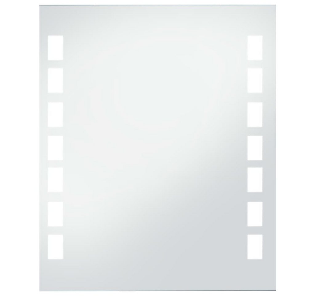 vidaXL Spiegel Badezimmer-Wandspiegel mit LEDs 50x60 cm (1-St) von vidaXL