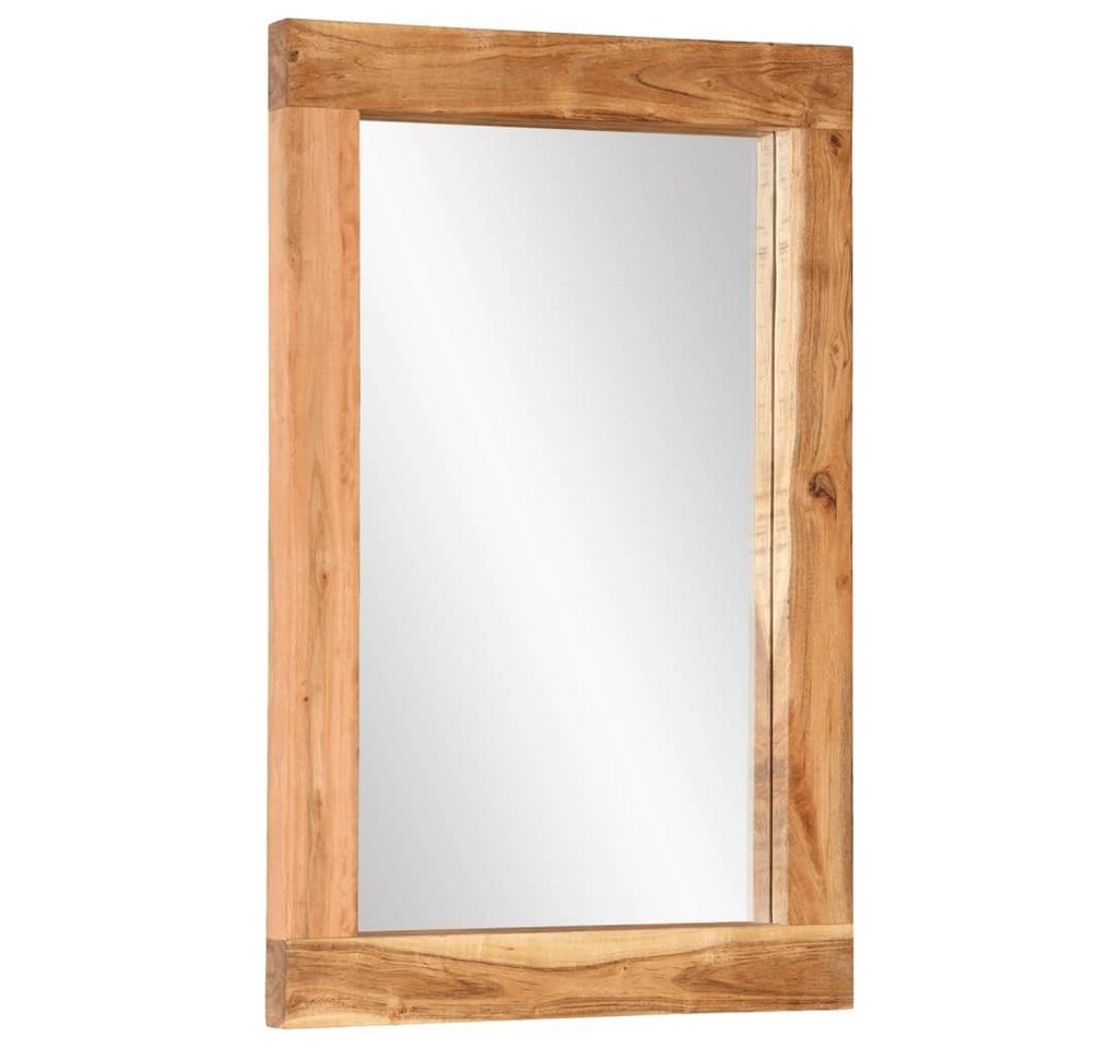 vidaXL Spiegel Spiegel 70x50 cm Massivholz Akazie und Glas (1-St) von vidaXL