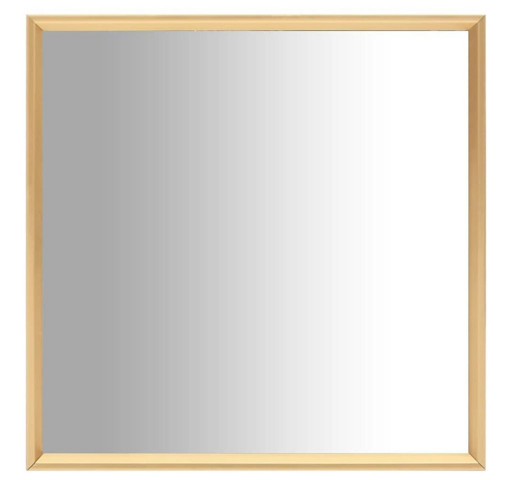 vidaXL Spiegel Spiegel Golden 50x50 cm (1-St) von vidaXL