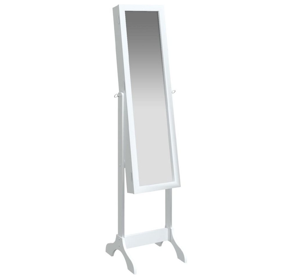 vidaXL Spiegel Standspiegel Weiß 34x37x146 cm (1-St) von vidaXL