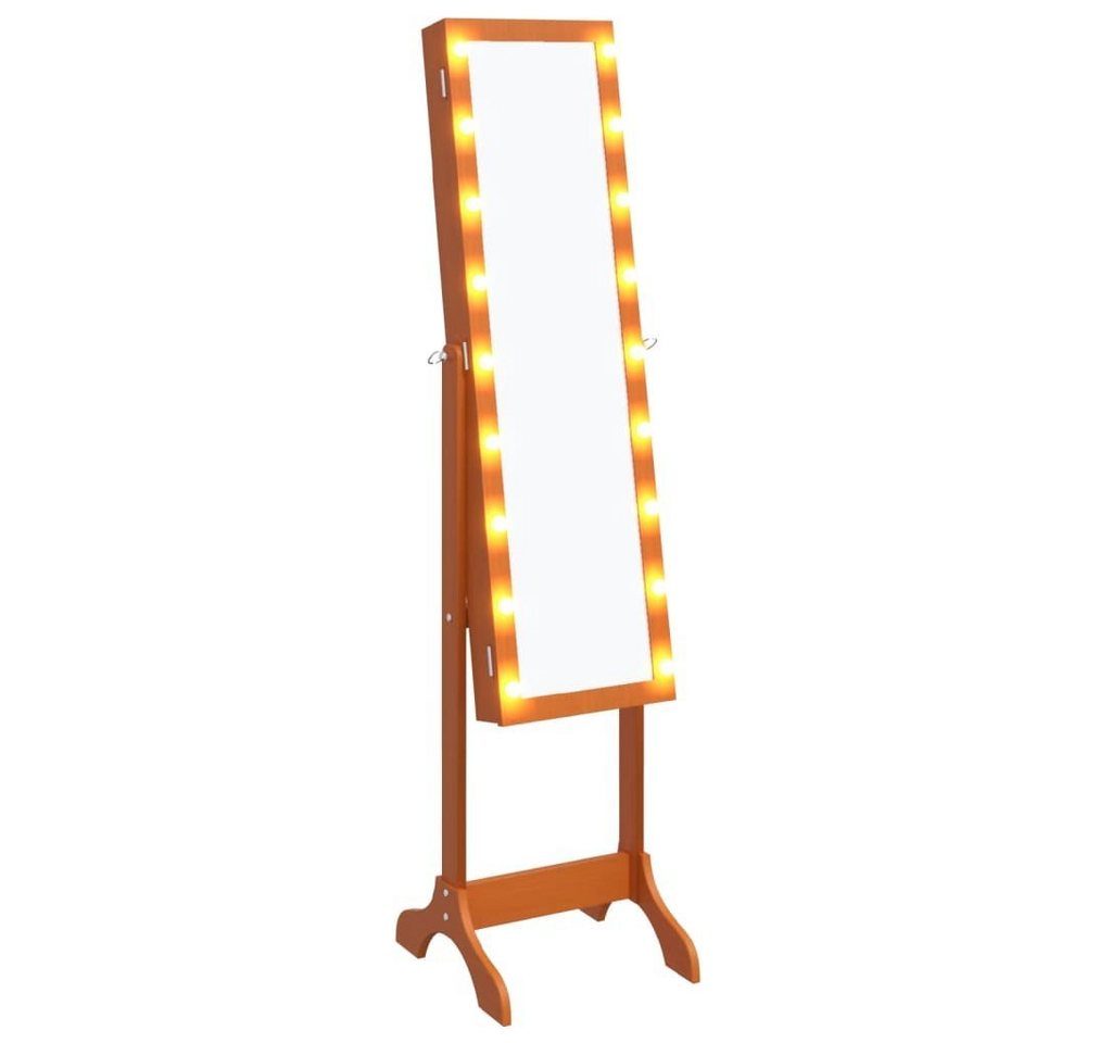 vidaXL Spiegel Standspiegel mit LED 34x37x146 cm (1-St) von vidaXL