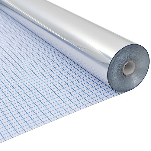 vidaXL Spiegelfolie Selbstklebend 0,9x20m Fensterfolie Sichtschutz Folie von vidaXL