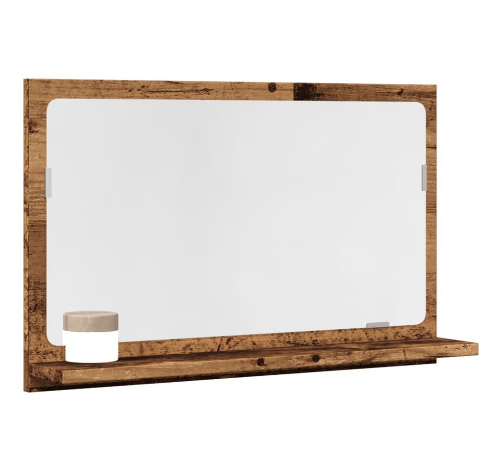 vidaXL Spiegelschrank Badspiegel mit Ablage Altholz-Optik 60x11x37 cm Holzwerkstoff vidaXL Spiegelschrank Badspiegel mit Ablage Altholz-Optik 60x11x37 cm Holzwerkstoff von vidaXL