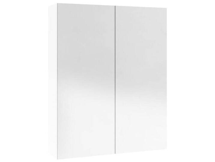 vidaXL Spiegelschrank Spiegelschrank Spiegel Badspiegelschrank Badspiegel 60x15x75 cm MDF Gl von vidaXL