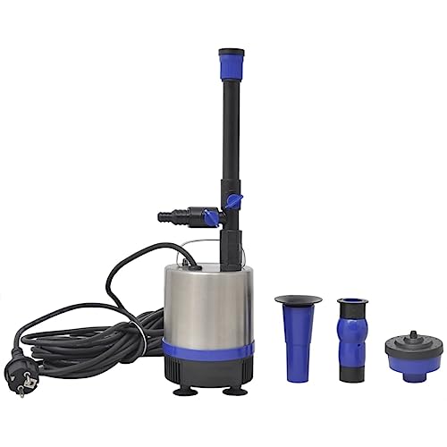 vidaXL Springbrunnenpumpe Teichpumpe Fontäne Wasserspiel Wasserpumpe 50W 1750L/h von vidaXL