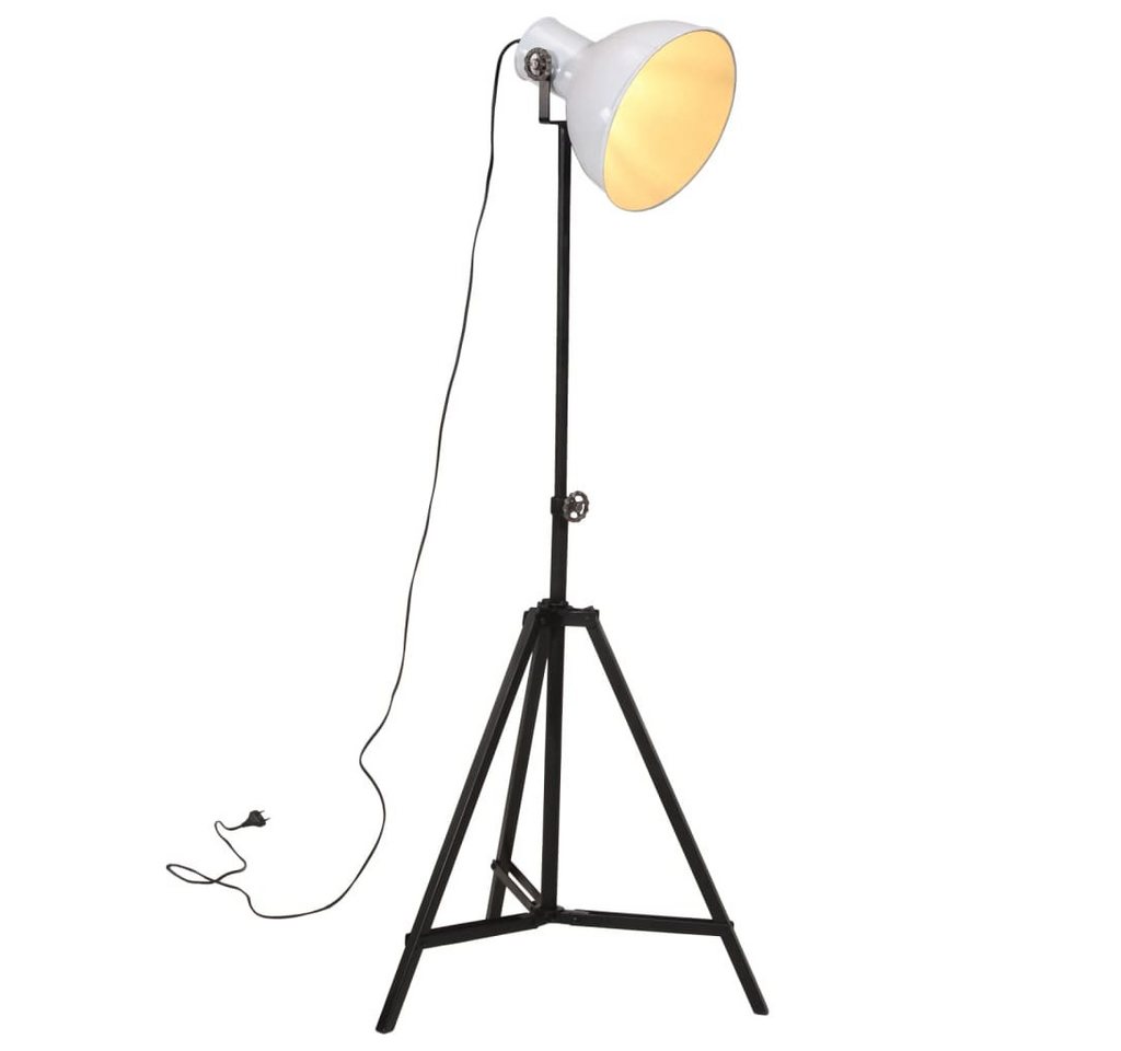 vidaXL Stehlampe, Stehleuchte 25 W Weiß 61x61x90/150 cm E27 von vidaXL
