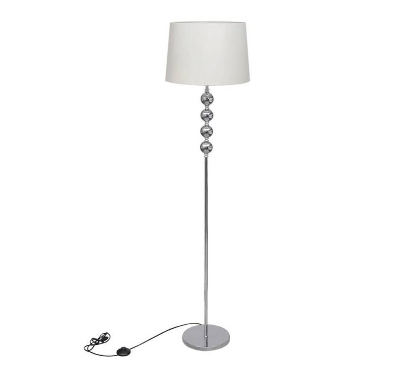 vidaXL Stehlampe Stehlampe Stehleuchte Lampe Leuchte Standleuchte weiß von vidaXL