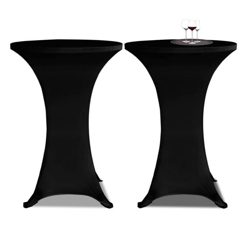 vidaXL Stehtischhusse, Hussen 4 Stk. Ø 80 cm Schwarz Stretch vidaXL Stehtischhusse, Hussen 4 Stk. Ø 80 cm Schwarz Stretch von vidaXL