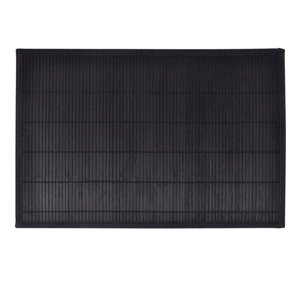 vidaXL Stoffserviette, 6 Bambus-Platzdeckchen 30 x 45 cm Schwarz vidaXL Stoffserviette, 6 Bambus-Platzdeckchen 30 x 45 cm Schwarz von vidaXL