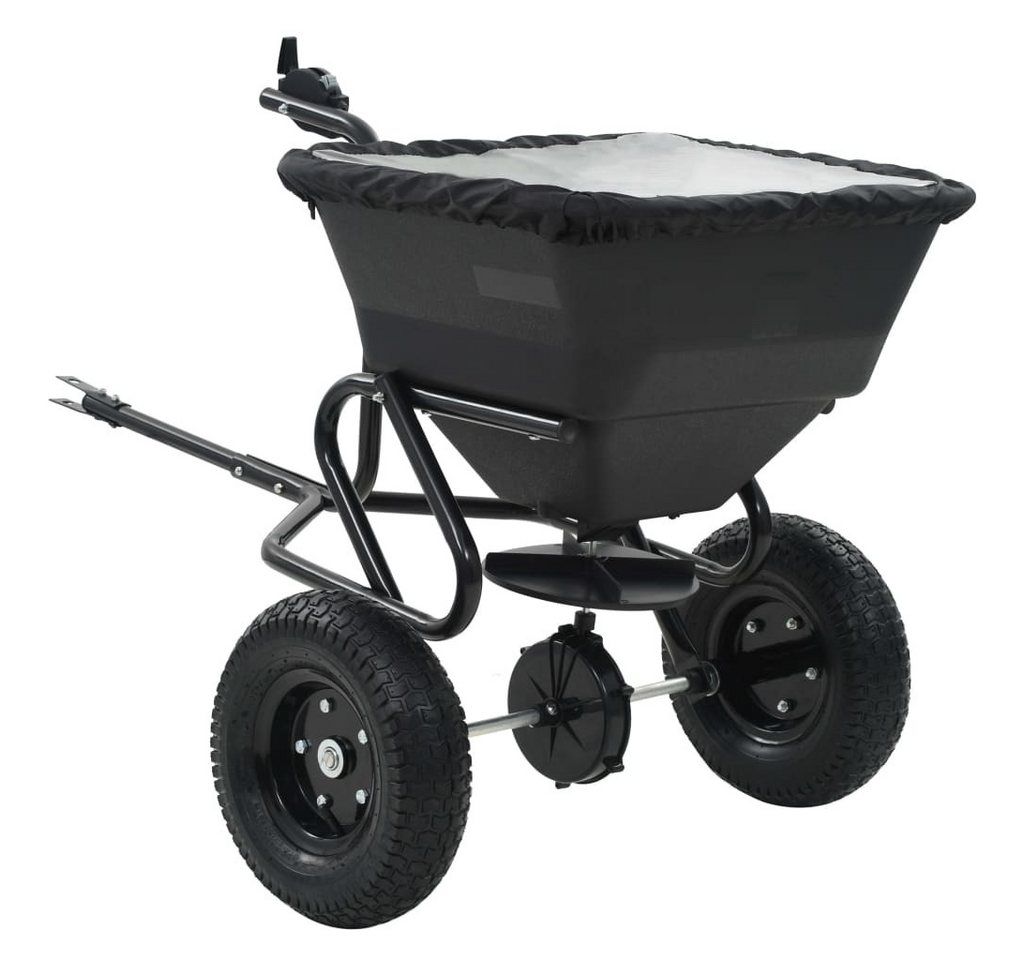 vidaXL Streuwagen Handstreuwagen Salzstreuer zum Ziehen PVC Stahl 125x74x79cm 45L vidaXL Streuwagen Handstreuwagen Salzstreuer zum Ziehen PVC Stahl 125x74x79cm 45L von vidaXL