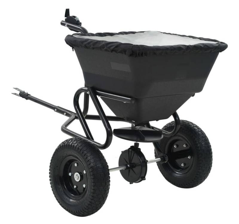 vidaXL Streuwagen Handstreuwagen Salzstreuer zum Ziehen PVC Stahl 125x74x79cm 45L vidaXL Streuwagen Handstreuwagen Salzstreuer zum Ziehen PVC Stahl 125x74x79cm 45L von vidaXL