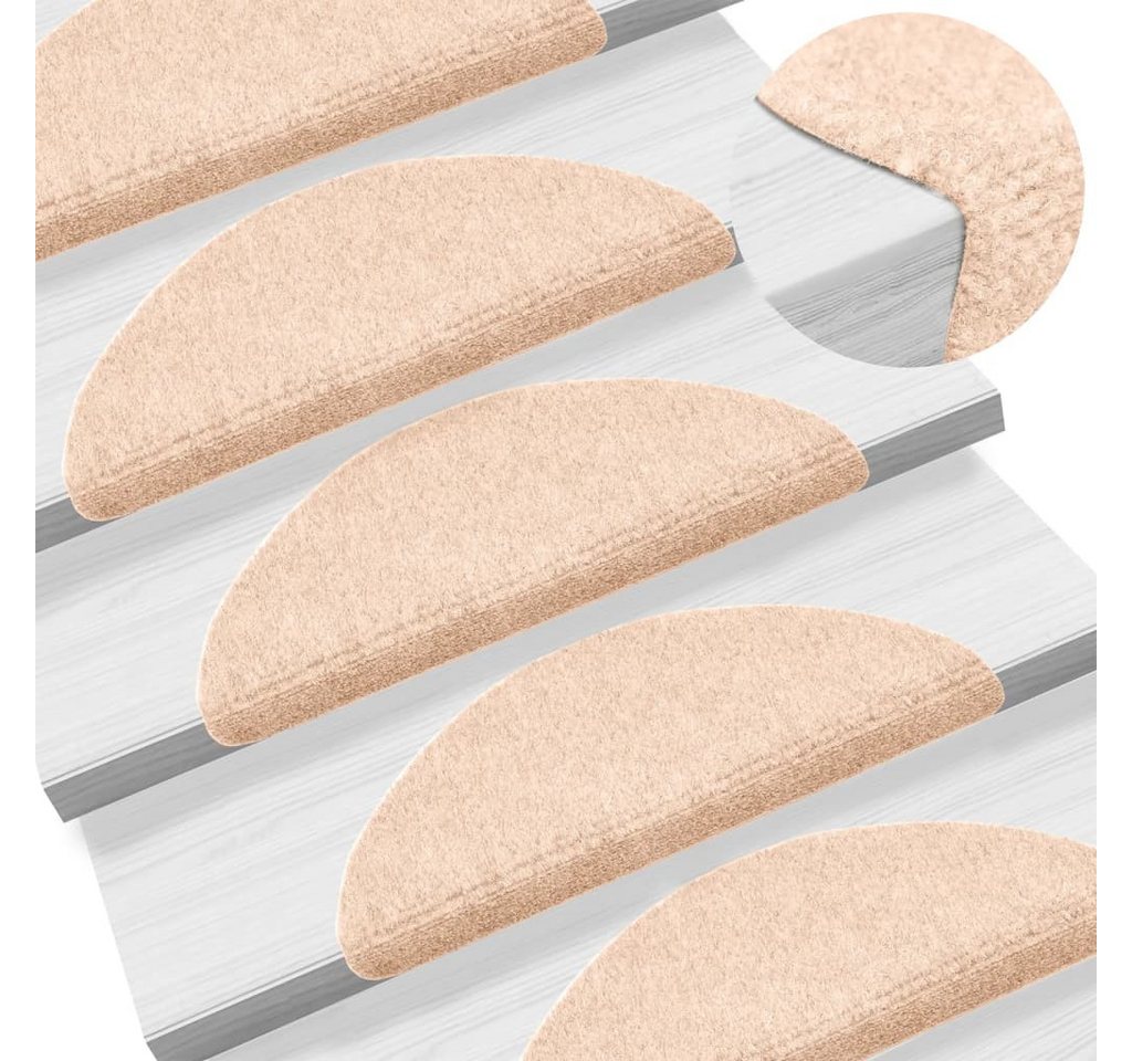 vidaXL Stufenmatte, Selbstklebende Treppenmatten 5 Stk. Braun 56x17x3 cm Nadelvlies vidaXL Stufenmatte, Selbstklebende Treppenmatten 5 Stk. Braun 56x17x3 cm Nadelvlies von vidaXL