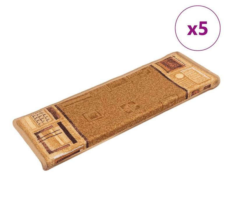 vidaXL Stufenmatte, Stufenmatten Selbstklebend 5 Stk. 65x21x4 cm Beige vidaXL Stufenmatte, Stufenmatten Selbstklebend 5 Stk. 65x21x4 cm Beige von vidaXL