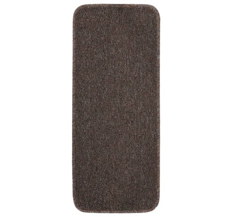 vidaXL Stufenmatte Antirutsch Stufenmatten 15 Stk. 60x25 cm Braun Rechteckig, Rechteckig, Höhe: 0.8 mm von vidaXL